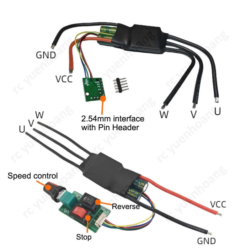 Three-Phase Sensorless Brushle - Brushless Motor Thrust Test Stand recension och pris