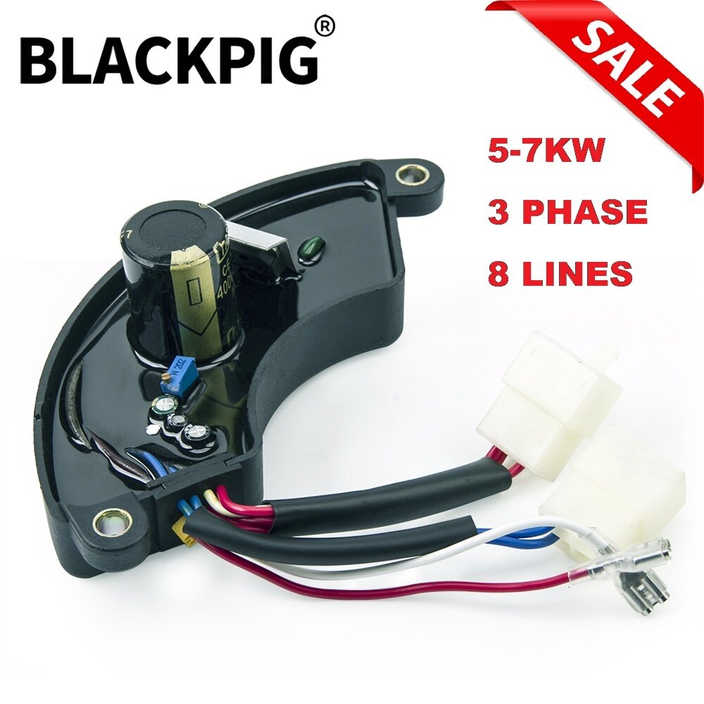 8 Wires 5KW 7KW AVR Generator  - Cycloidal Reducer Bldc Motor recension och pris